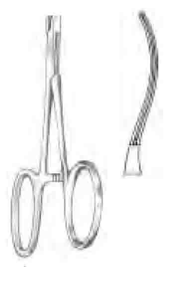 DE BAKEY-CASTANEDA TİTANYUM MİKRO VASKULER KLEMP  (A) 12 CM